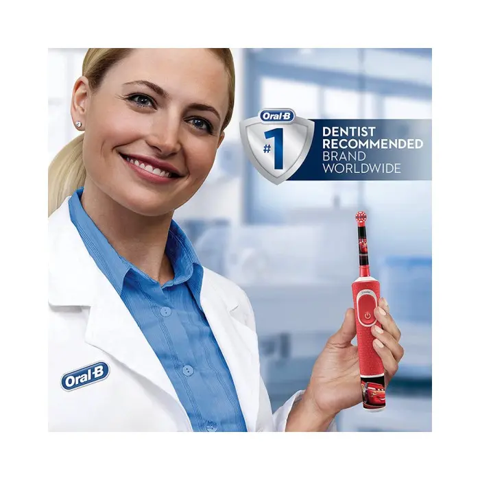 Oral-B Kids Brosse à Dents Electrique Cars 3ans+ Brosse à Dent 