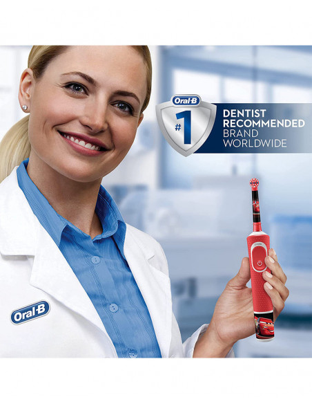 Oral-B Kids Brosse à Dents Electrique Cars 3ans+ Brosse à Dent 
