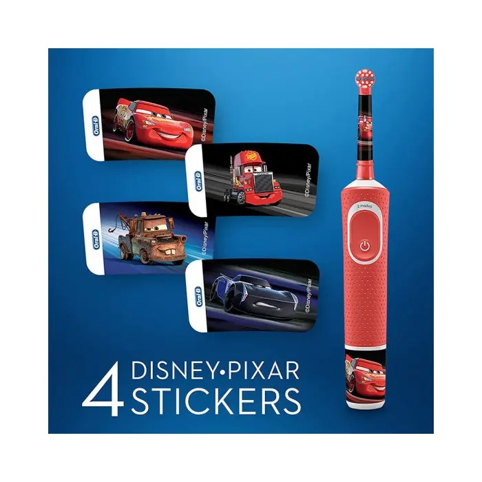 Oral-B Kids Brosse à Dents Electrique Cars 3ans+ Brosse à Dent 