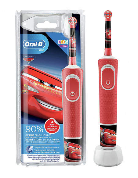 Oral-B Kids Brosse à Dents Electrique Cars 3ans+ Brosse à Dent 