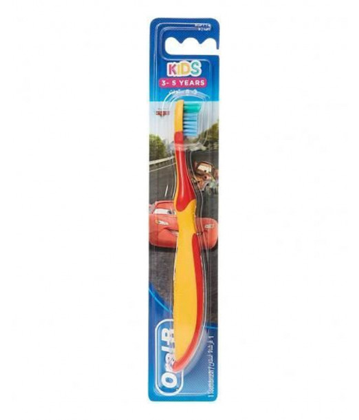Oral-B Brosse à dents kids soft Cars 3-5 ans Brosse à Dent -