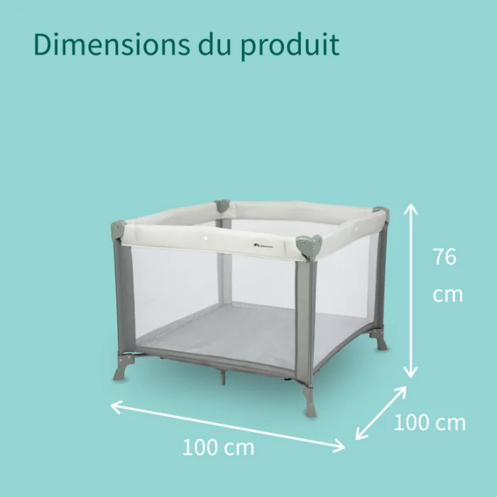 Bébé Confort Lit Parc bébé Circus gris 0 - 3ans Lit / Cododo -