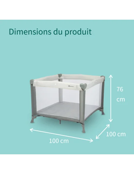Bébé Confort Lit Parc bébé Circus gris 0 - 3ans Lit / Cododo -