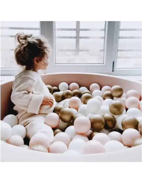 LARISA & PUMPKIN – Piscine à balles Rose Piscine - Larisa &