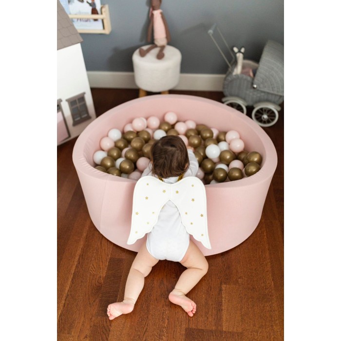 LARISA & PUMPKIN – Piscine à balles Rose Piscine - Larisa &