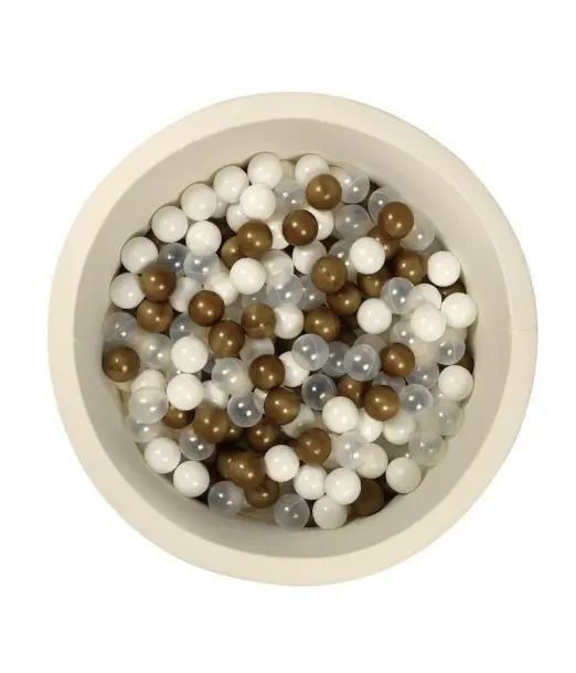 LARISA & PUMPKIN – Piscine à balles beige Piscine - Larisa & 2