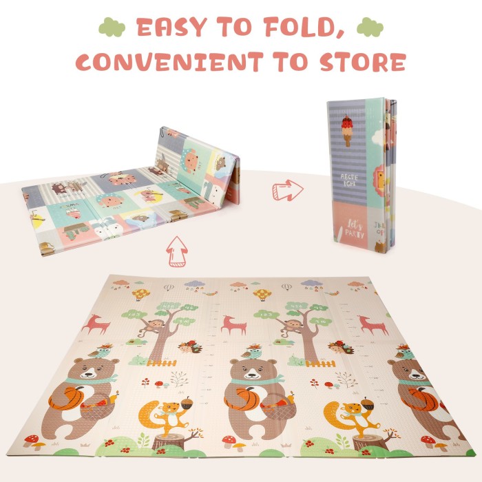 Tapis de jeu Bébé, Tapis de sol pliable XL Accueil - Maroc