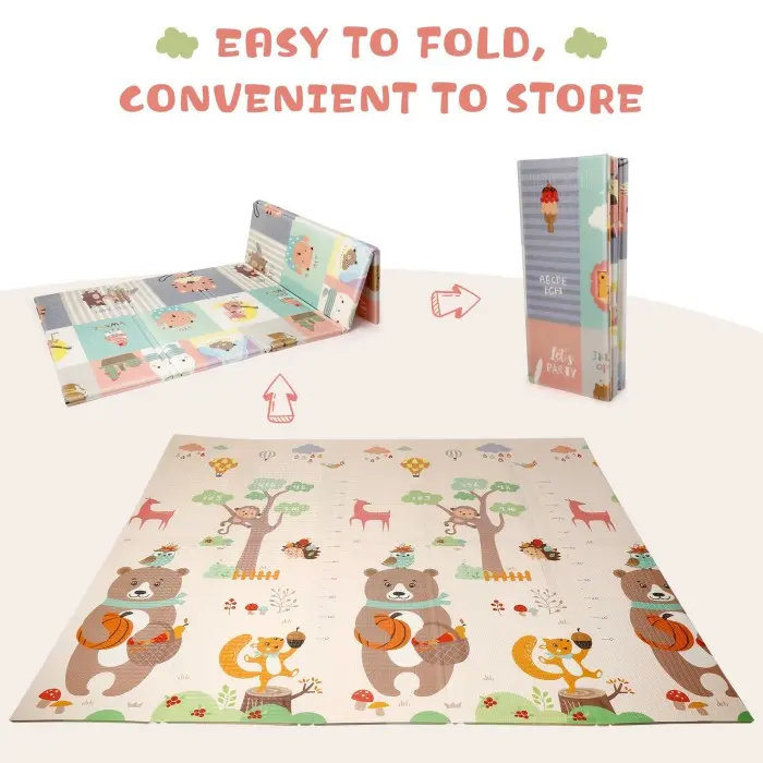Tapis de jeu Bébé, Tapis de sol pliable XL Accueil - Maroc