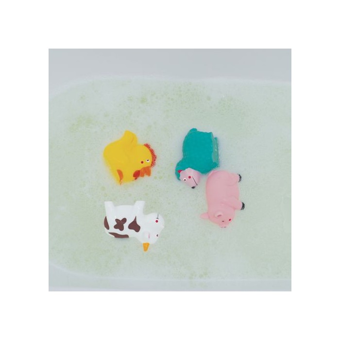 Ludi Aspergeurs "Ferme" Jouets de bain dans Détergent Vaisselle Bébé chez Baby And Mom Maroc