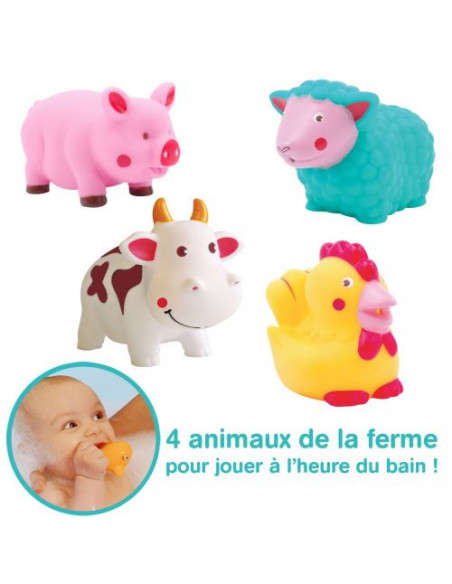 Ludi Aspergeurs "Ferme" Jouets de bain dans Détergent Vaisselle Bébé chez Baby And Mom Maroc