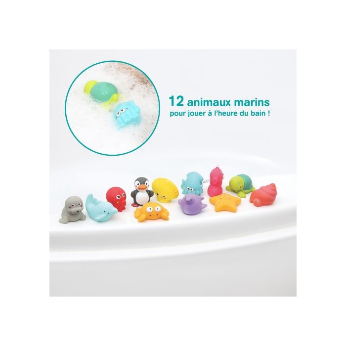 Ludi 12x Aspergeurs En Valisette Jouets de bain dans Jouet de bain chez Baby And Mom Maroc