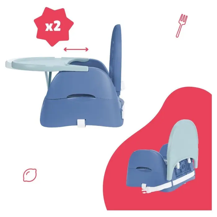 Badabulle Rehausseur de chaise Booster Seat 6 à 36 mois Chaise