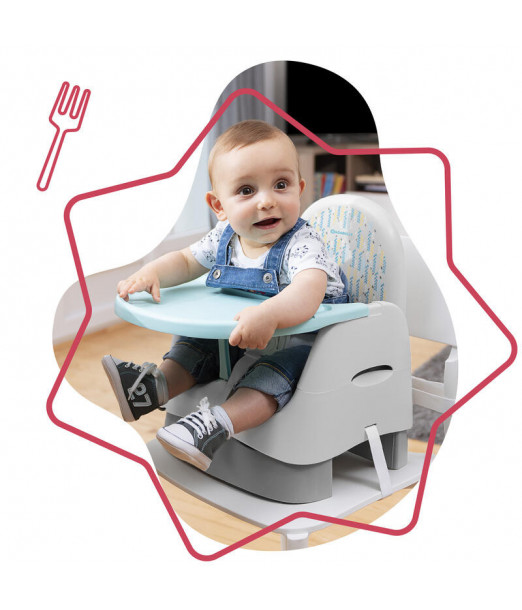Badabulle Rehausseur de chaise Trendy Meal 6 à 36 mois Chaise 2