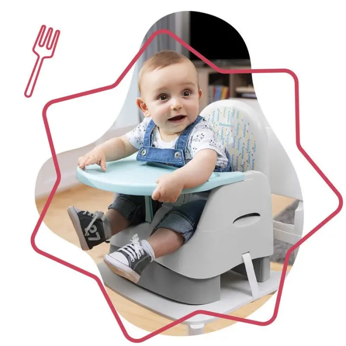 Badabulle Rehausseur de chaise Trendy Meal 6 à 36 mois Chaise
