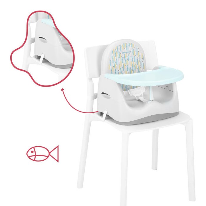 Badabulle Rehausseur de chaise Trendy Meal 6 à 36 mois Chaise