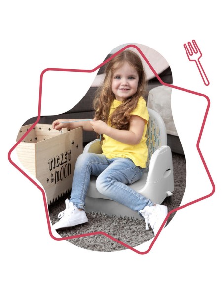 Badabulle Rehausseur de chaise Trendy Meal 6 à 36 mois Chaise