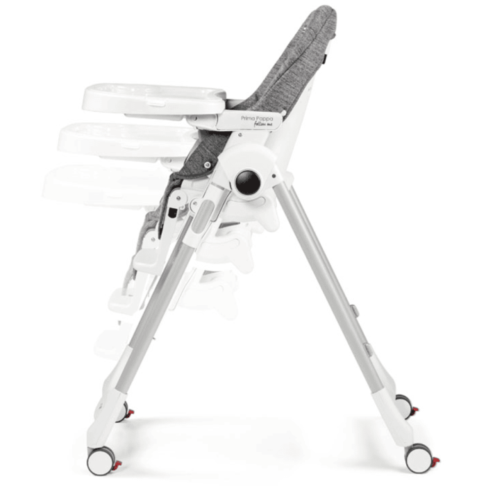Peg Perego Chaise haute Prima Pappa follow Me Linear Grey