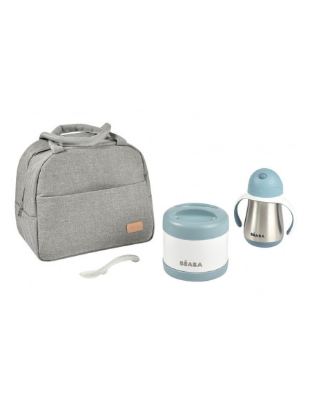 Béaba Sac repas isotherme On The Go Blue Sac isotherme - Beaba