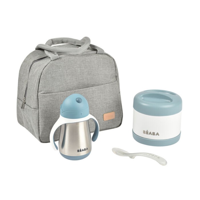 Béaba Sac repas isotherme On The Go Blue Sac isotherme - Beaba