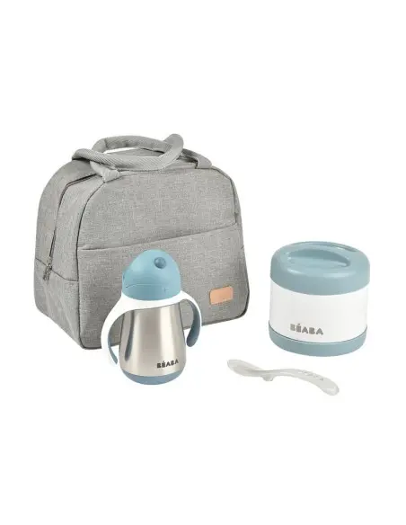Béaba Sac repas isotherme On The Go Blue Sac isotherme - Beaba