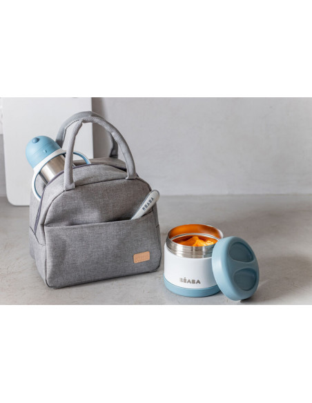 Béaba Sac repas isotherme On The Go Blue Sac isotherme - Beaba