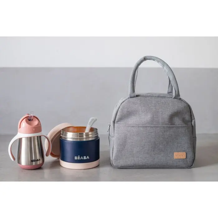 Béaba Sac repas isotherme On The Go Rose Sac isotherme - Beaba