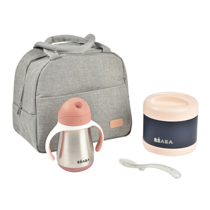 Béaba Sac repas isotherme On The Go Rose Sac isotherme - Beaba