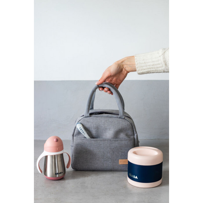 Béaba Sac repas isotherme On The Go Rose Sac isotherme - Beaba
