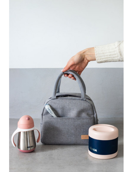 Béaba Sac repas isotherme On The Go Rose Sac isotherme - Beaba
