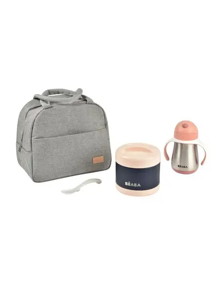 Béaba Sac repas isotherme On The Go Rose Sac isotherme - Beaba
