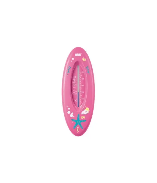 Nuk Thermomètre de bain Rose Thermomètre - Nuk Maroc