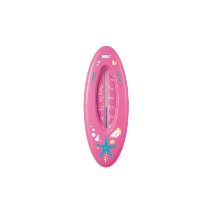 Nuk Thermomètre de bain Rose Thermomètre - Nuk Maroc