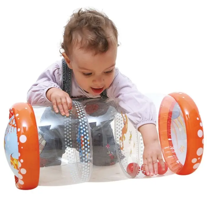 Ludi Baby roller « Corail » Jeu d' éveil gonflable 6m+ Jouet -