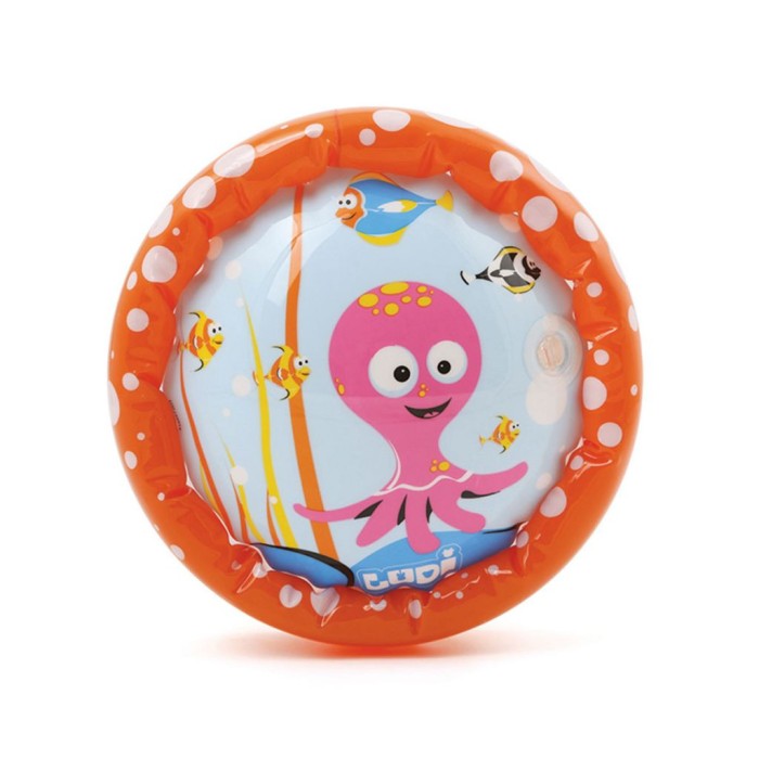 Ludi Baby roller « Corail » Jeu d' éveil gonflable 6m+ Jouet -