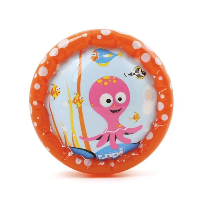 Ludi Baby roller « Corail » Jeu d' éveil gonflable 6m+ Jouet -