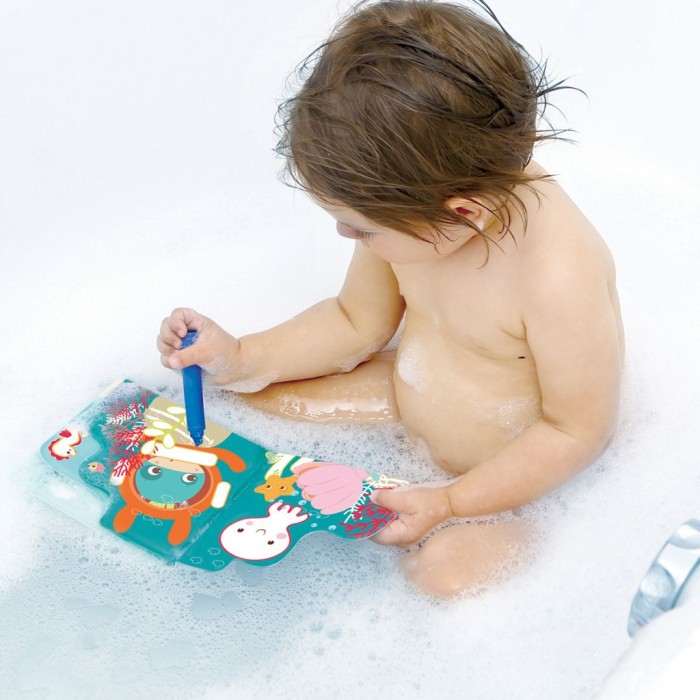 Ludi Livre de bain et Coloriages 10m+ Jouet de bain - Ludi