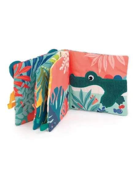 Ludi Jungle fabric activity book 3m+ — photo 3