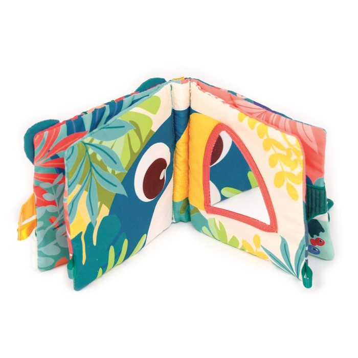 Ludi Livre en tissu d’éveil « Jungle » 3m+ Accueil - Ludi Maroc