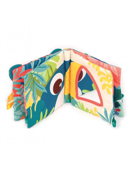 Ludi Livre en tissu d’éveil « Jungle » 3m+ dans Accueil chez Baby And Mom Maroc