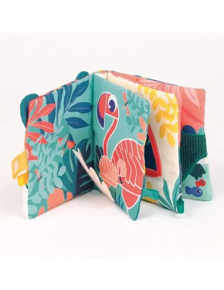 Ludi Jungle fabric activity book 3m+ — photo 5