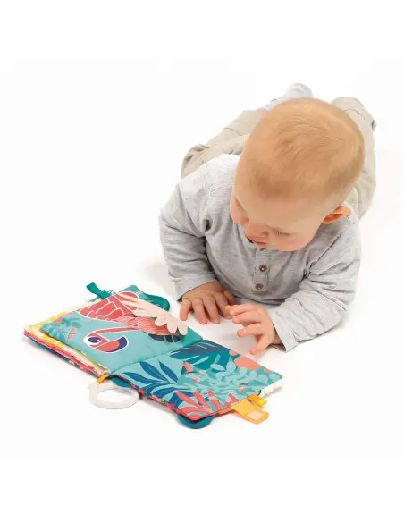 Ludi Jungle fabric activity book 3m+ — photo 9