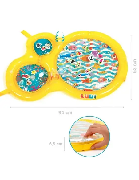 Ludi water play mat 10 months+ yellow — photo 5