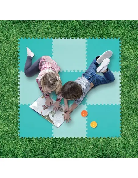 Ludi Tapis de Sol XXL Bicolor Tapis d'éveil - Ludi Maroc