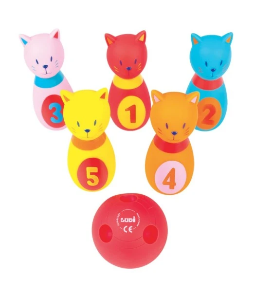 Ludi skittles game "Cat" from 10 months 2