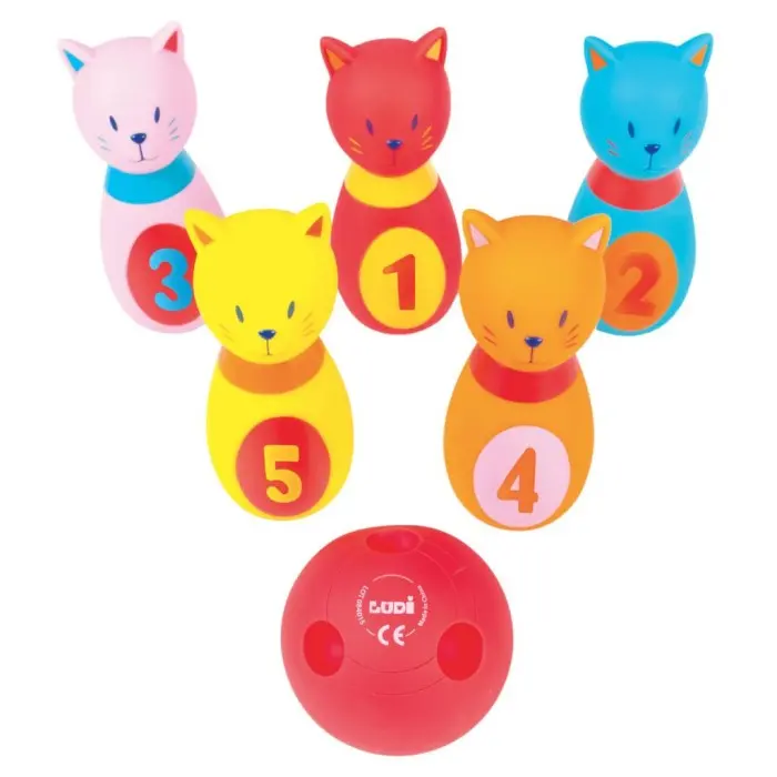 Ludi Jeu de Quilles "Chat" 10m+ Jouet - Ludi Maroc