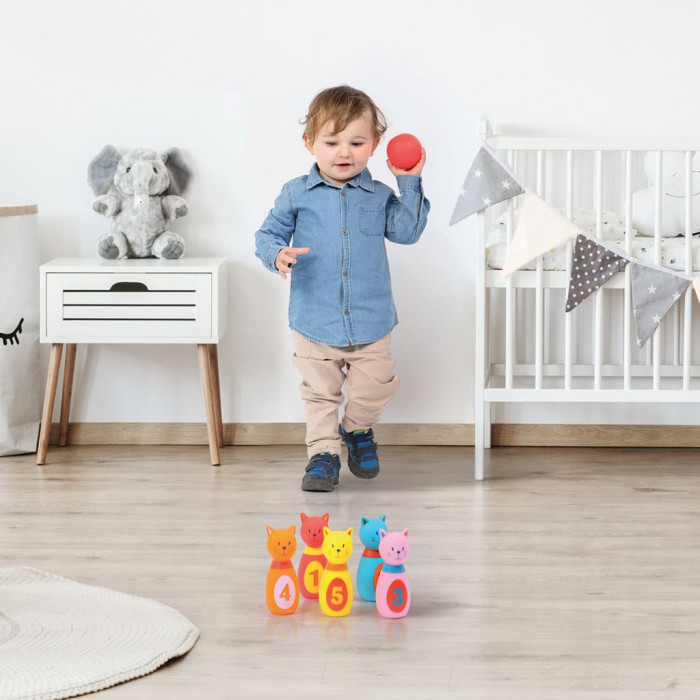 Ludi Jeu de Quilles "Chat" 10m+ Jouet - Ludi Maroc