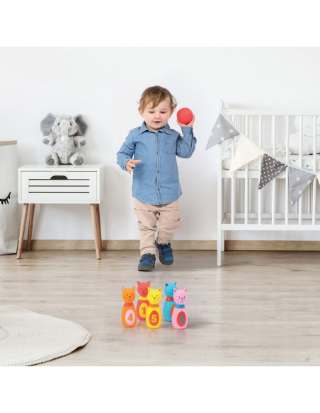 Ludi Jeu de Quilles "Chat" 10m+ Jouet - Ludi Maroc