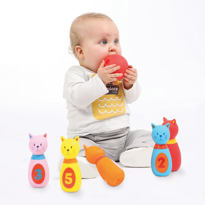 Ludi Jeu de Quilles "Chat" 10m+ Jouet - Ludi Maroc