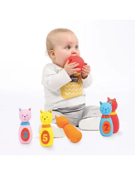 Ludi Jeu de Quilles "Chat" 10m+ Jouet - Ludi Maroc