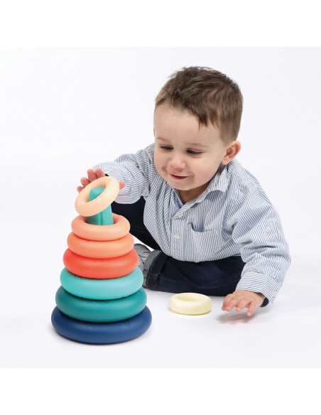 Ludi Pyramide d'Anneaux 10m+ dans Jouet chez Baby And Mom Maroc